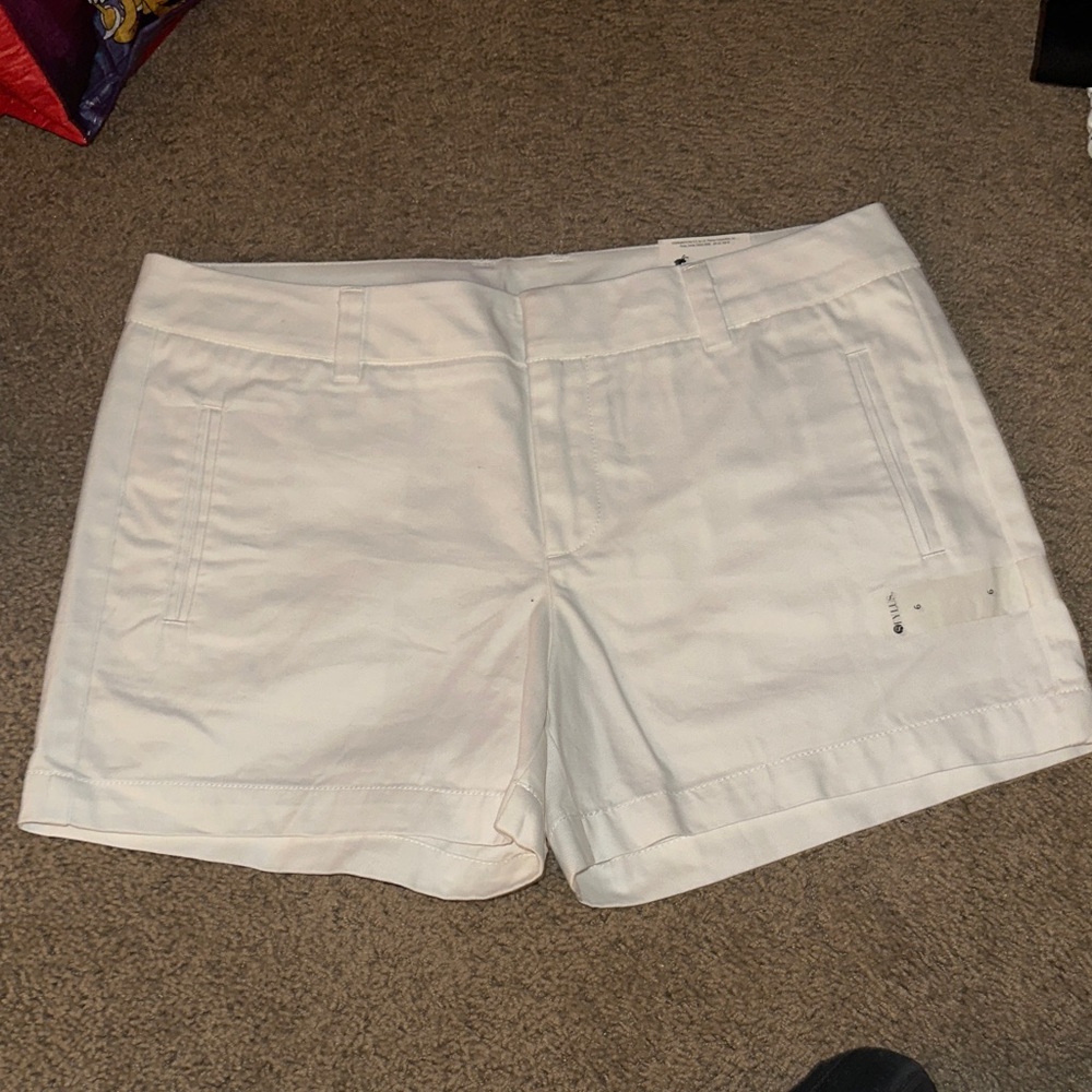 Women's White Shorts